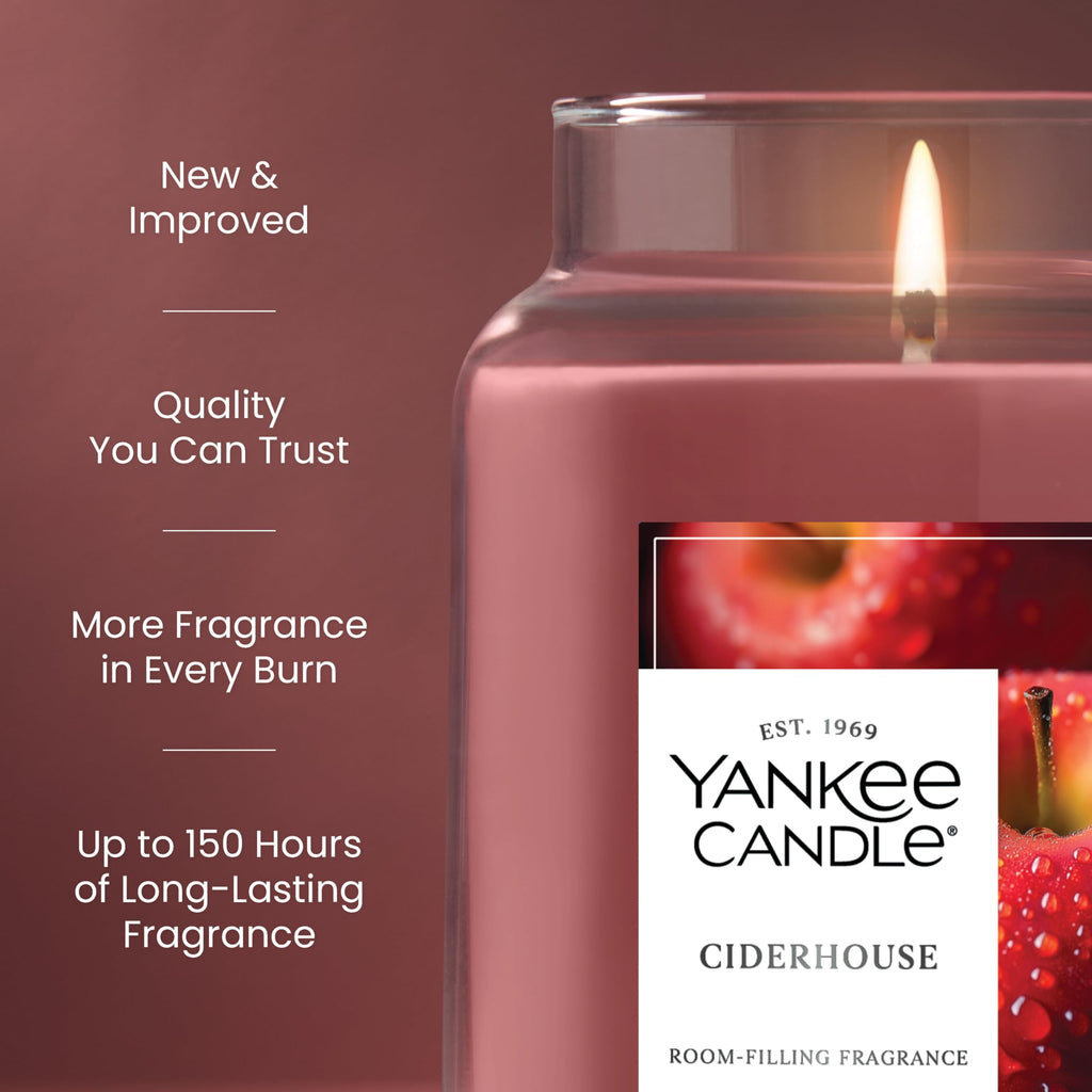 Yankee Candle Spiced Pumpkin Scented Candle, 22oz Large Jar