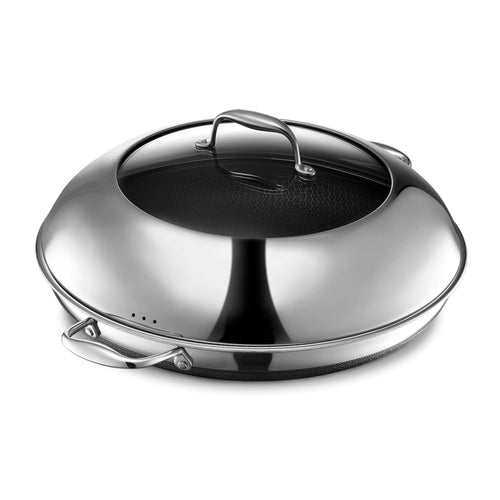 HexClad 10" Hybrid Nonstick Frying Pan, Dishwasher & Induction Safe
