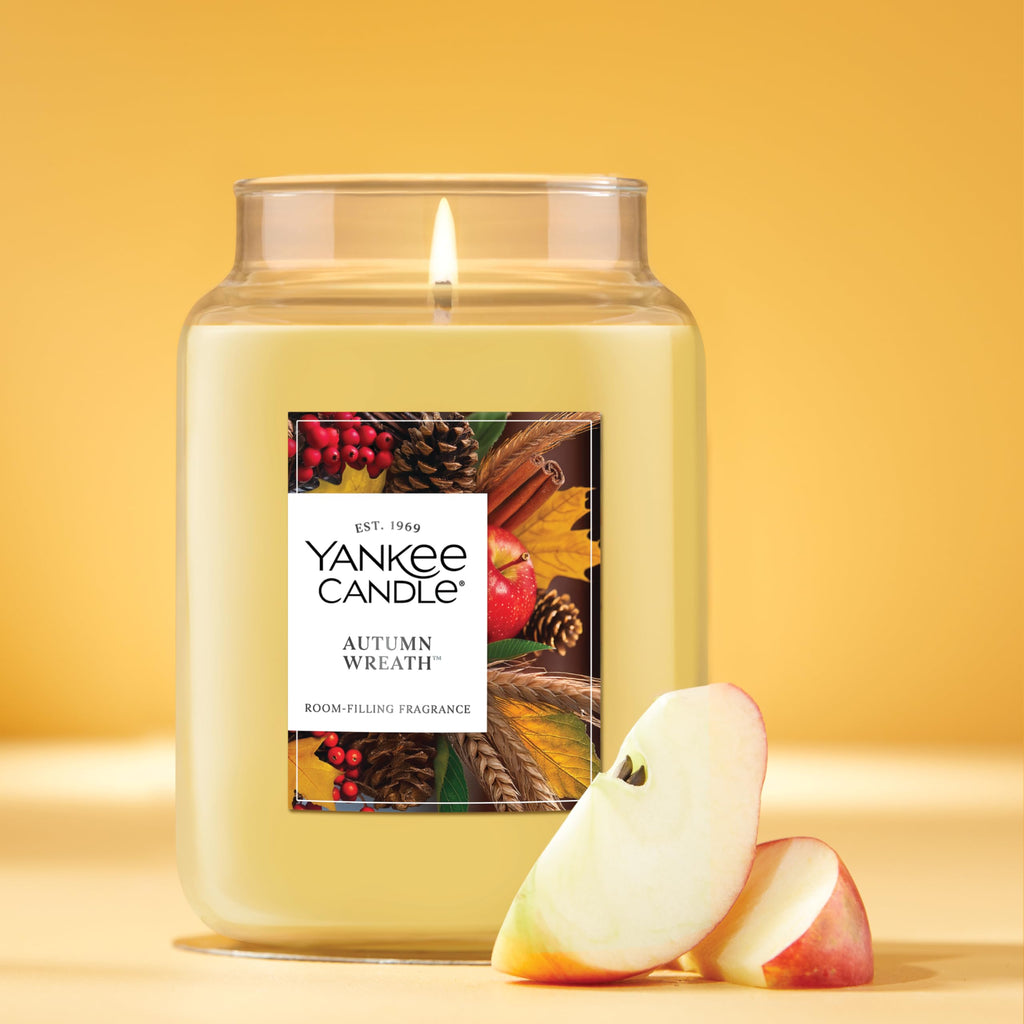 Yankee Candle Spiced Pumpkin Scented Candle, 22oz Large Jar