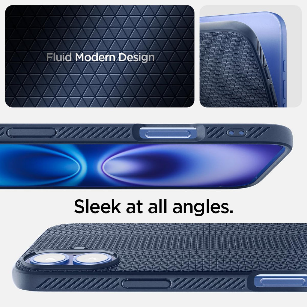 Spigen Liquid Air Designed for iPhone 13 Pro Max Case (2021) - Matte Black
