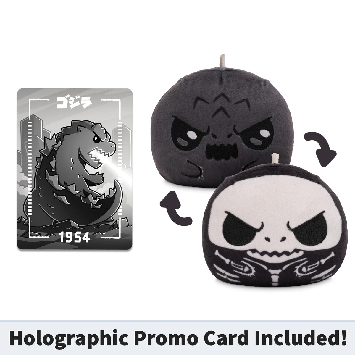 TeeTurtle Godzilla 3" Reversible Plushie Blind Box