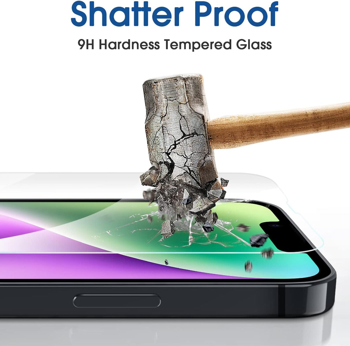 amFilm OneTouch for iPhone 17e / iPhone 16e Screen Protector Tempered Glass