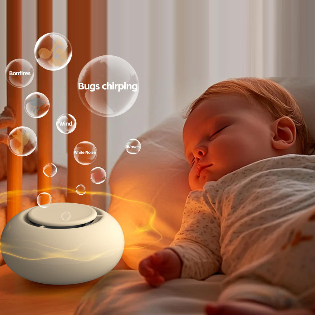 Portable Baby Sound Machine & Essentials for Babies & Kids-Blue