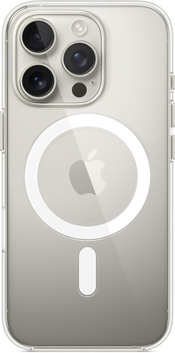 Apple iPhone 16 Pro Max Silicone Case with MagSafe and Camera Control: Lightweight Phone Case, Wireless Charging Compatible, Smooth Matte Finish, Black