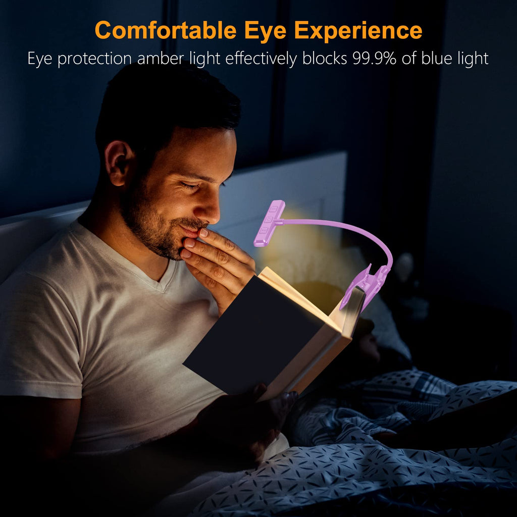 Gritin 19 LED Rechargeable Book Light for Reading in Bed
