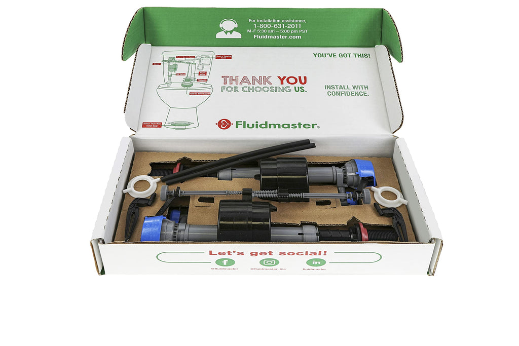 Fluidmaster 400H Universal Toilet Fill Valve, High Performance, 1-Pack