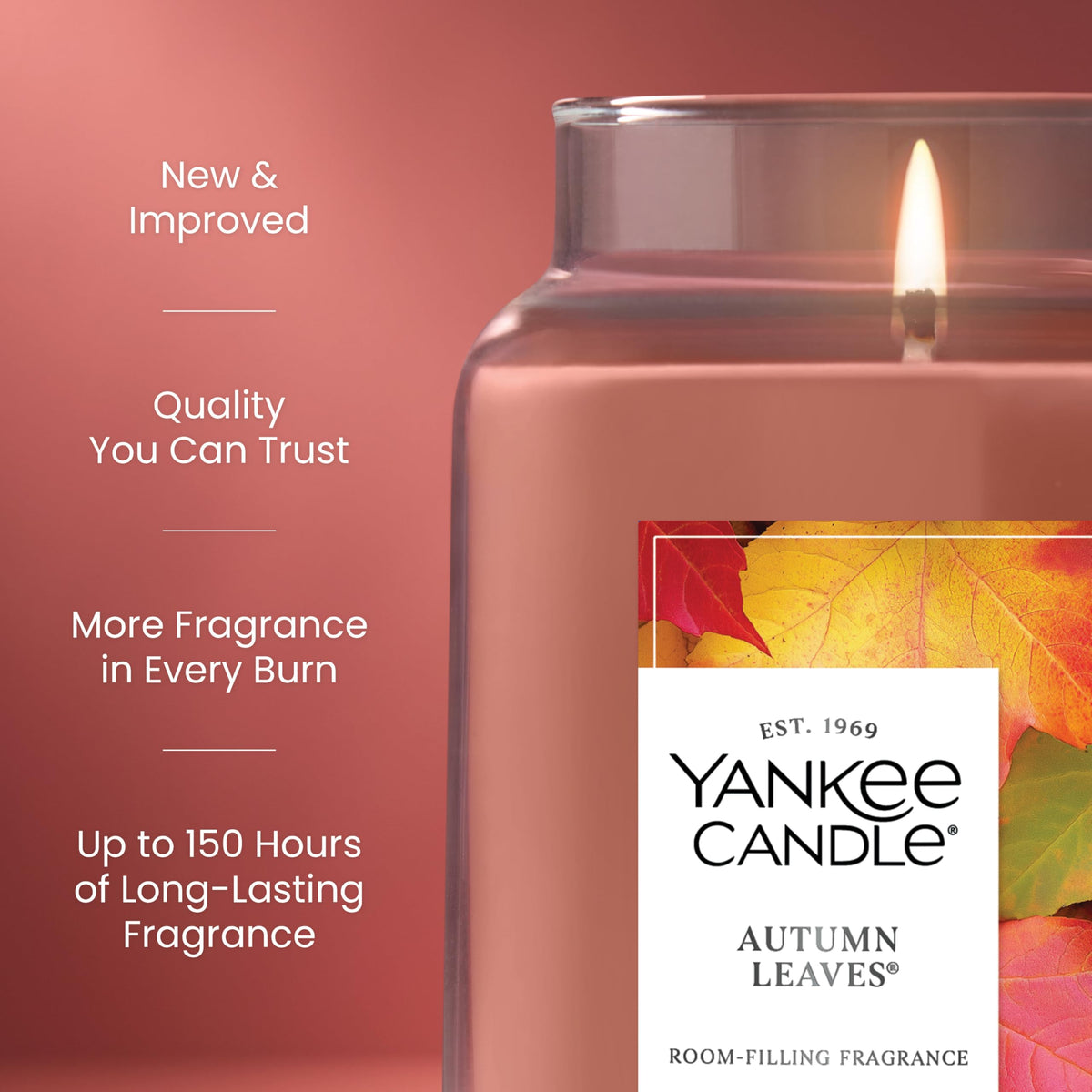Yankee Candle Spiced Pumpkin Scented Candle, 22oz Large Jar