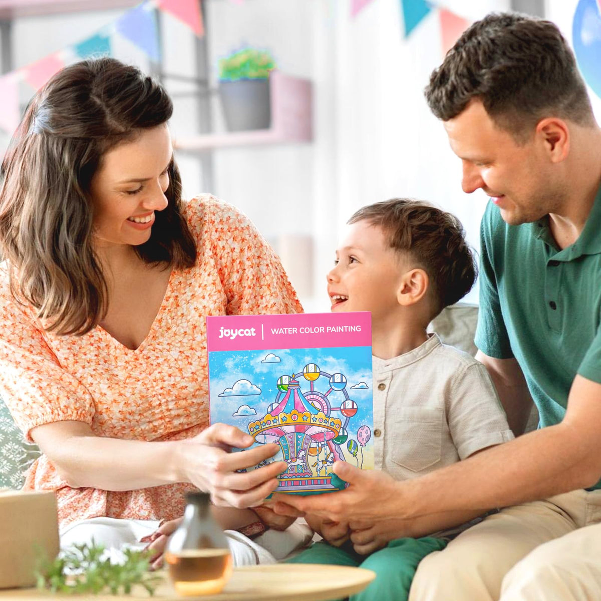 JoyCat Paint with Water Coloring Books for Toddlers (Magical Pony)