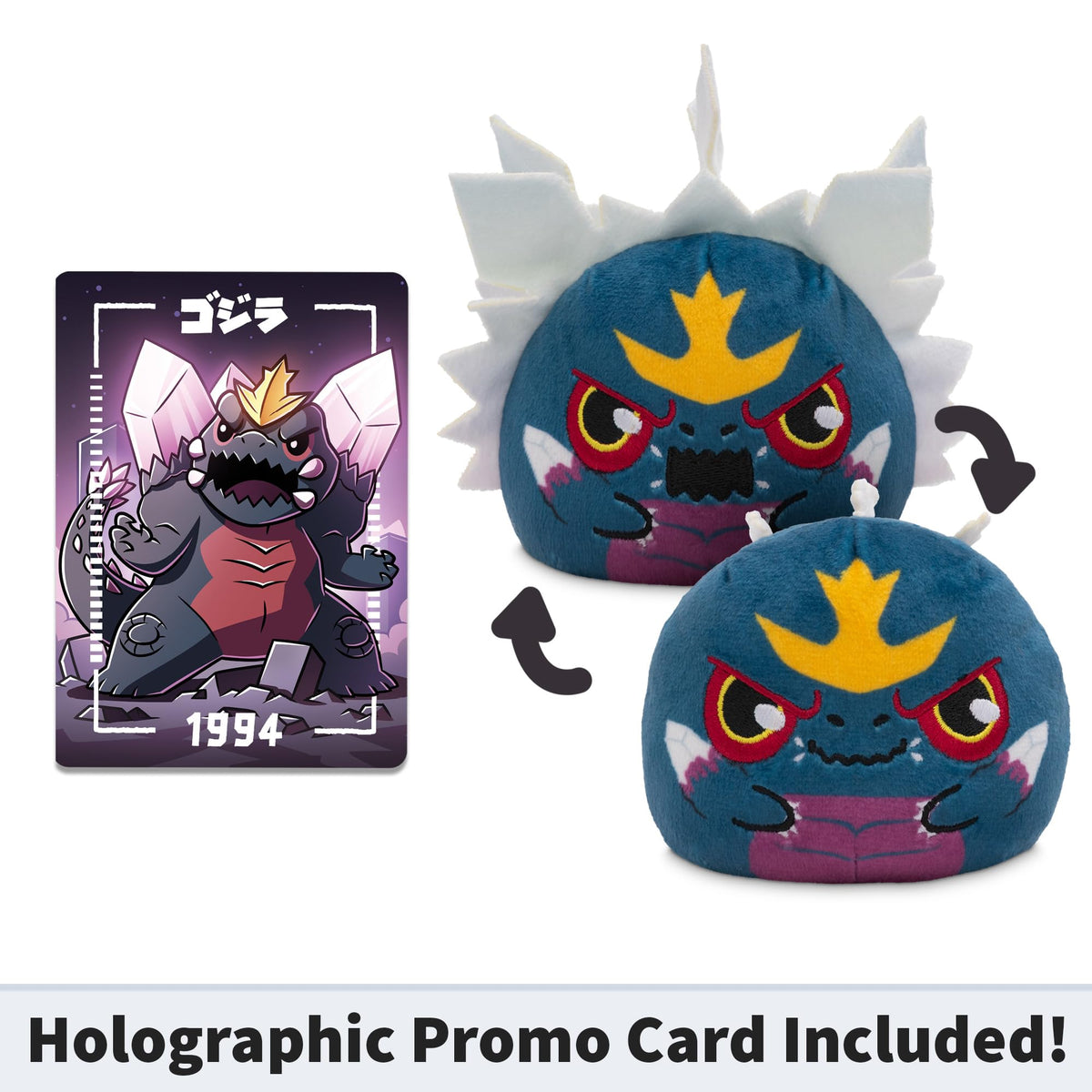 TeeTurtle Godzilla 3" Reversible Plushie Blind Box