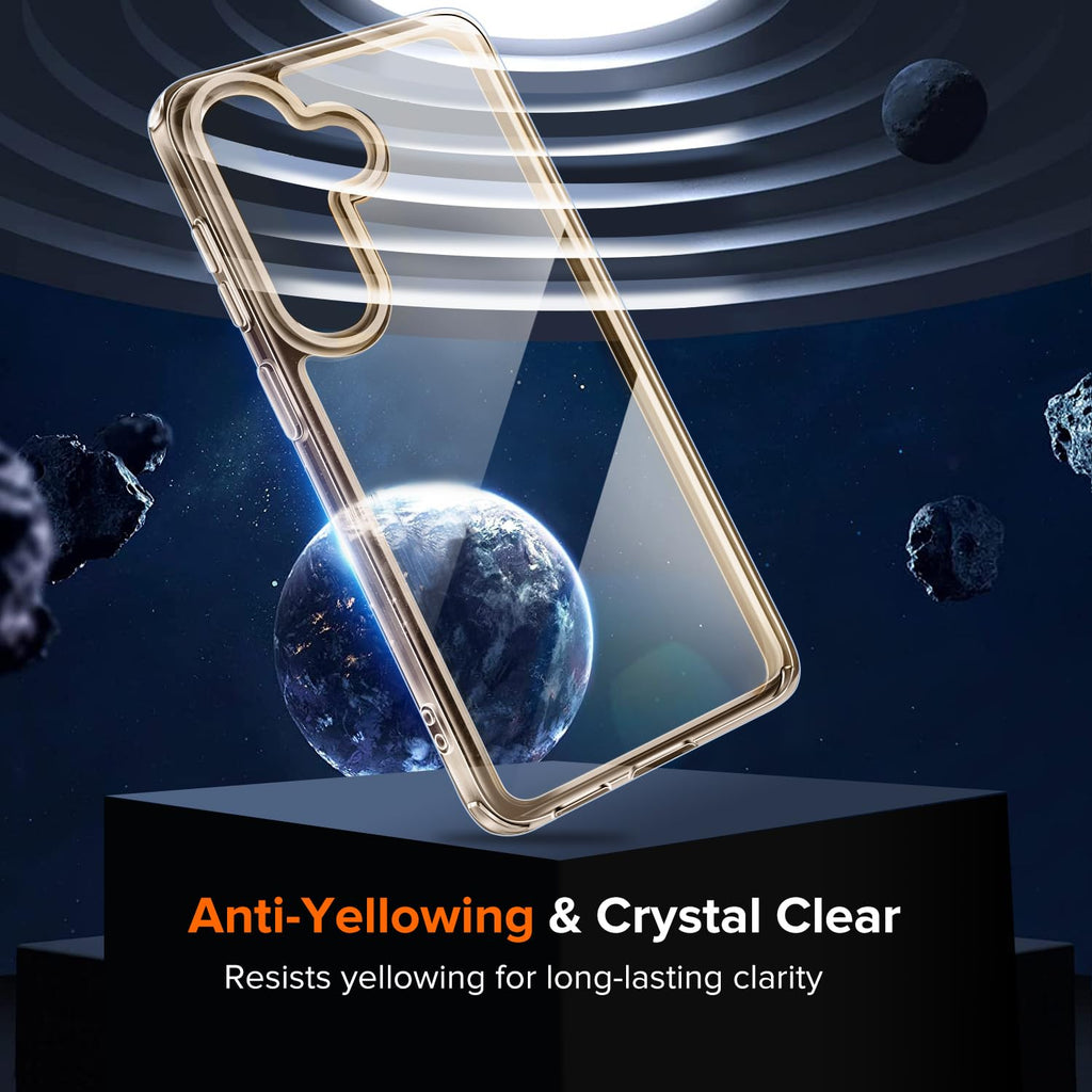 ivoler 3-in-1 Case for iPhone 16 Plus 6.7 inch, Clear
