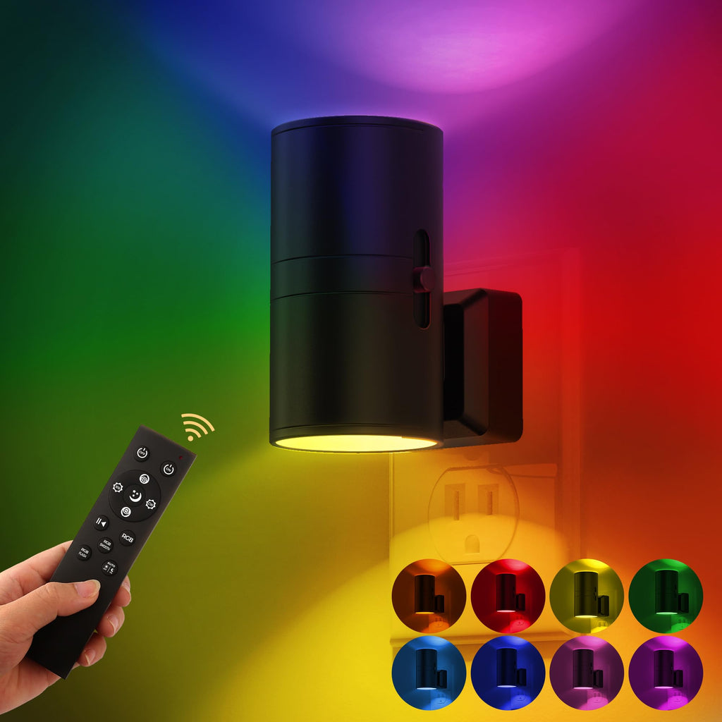 L LOHAS LED Night Light Plug in, Night Lights Plug into Wall, Soft White