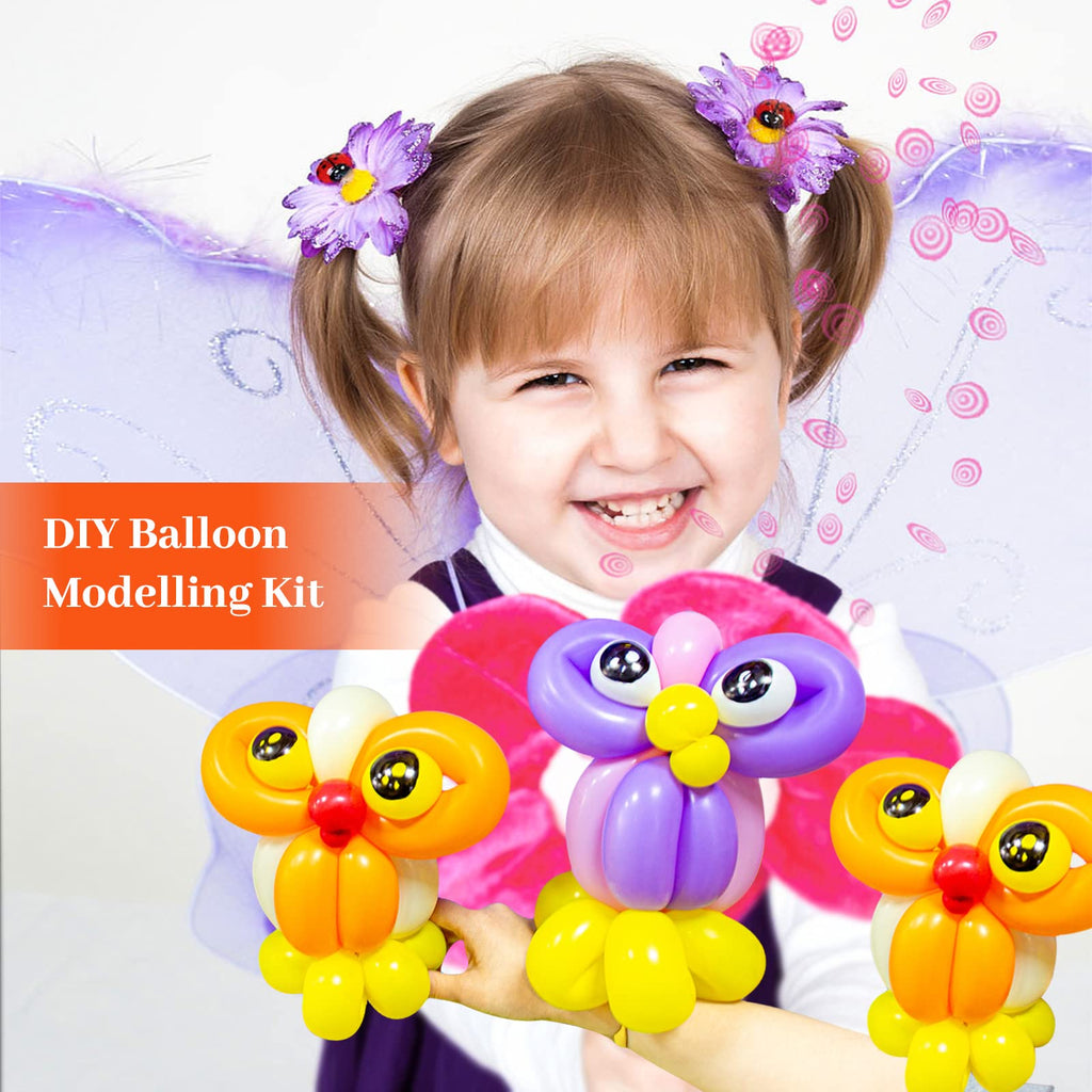 100Pcs clear 260 Balloons Clear Long Skinny Latex Balloon for Animal Ballons, Premium Quality Balloons for Beginners Baloons Making Kid's Carnivals Party Decoartion