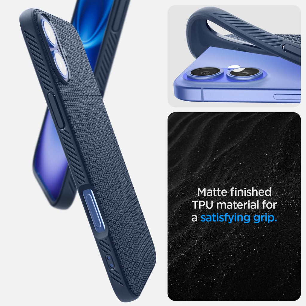 Spigen Liquid Air Designed for iPhone 13 Pro Max Case (2021) - Matte Black