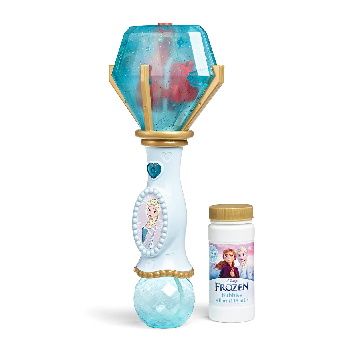 Little Kids Paw Patrol Marshall Light and Sound Musical Bubble Wand, Includes Bubble Solution