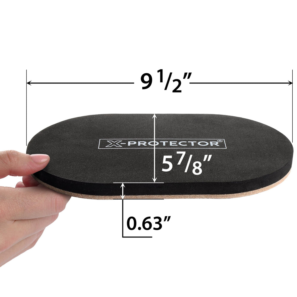 Felt Furniture Sliders for Hardwood Floors X-PROTECTOR 16 PCS 3 ½”
