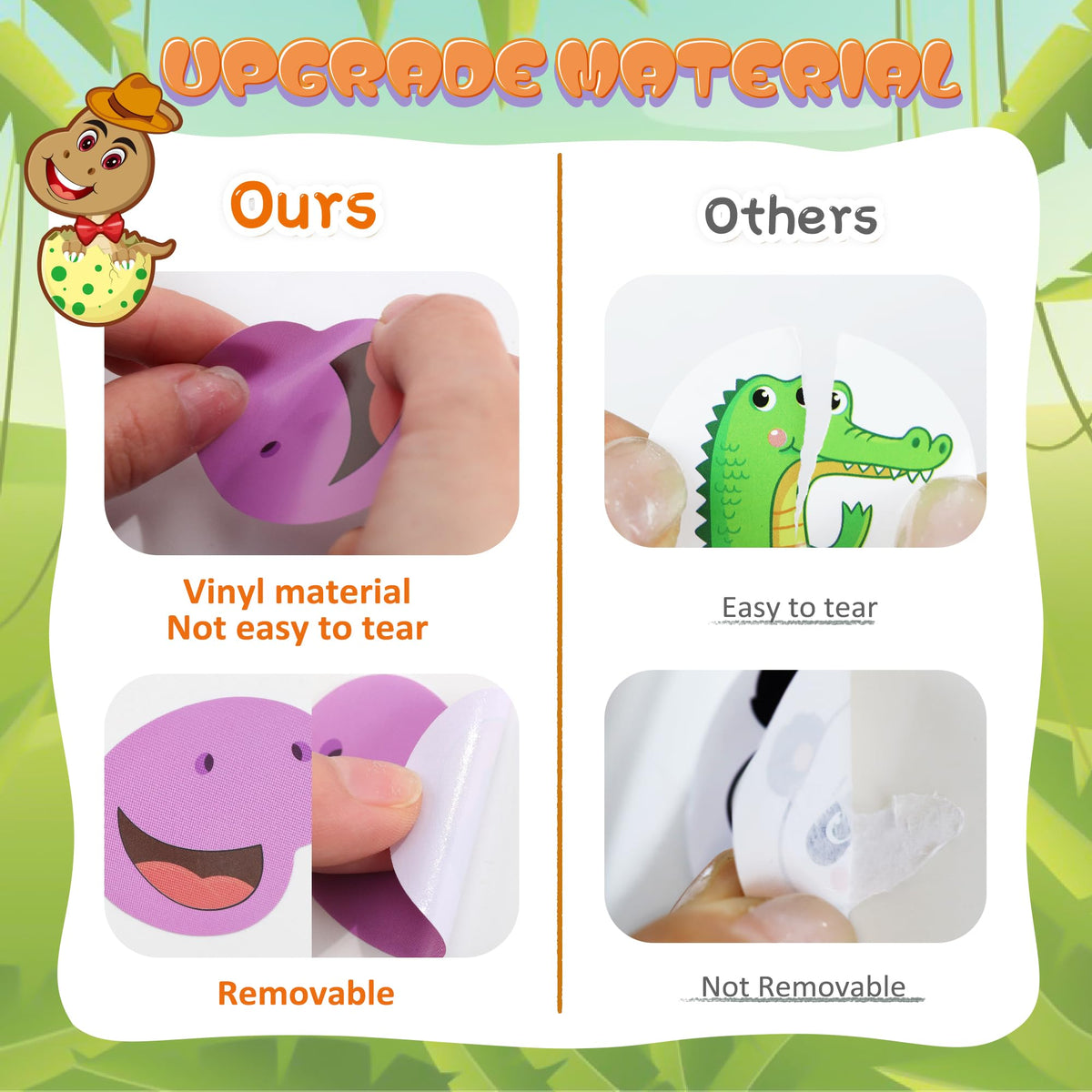 Stickers for Kids Toddler Party Favors Crafts - 48 Sheets