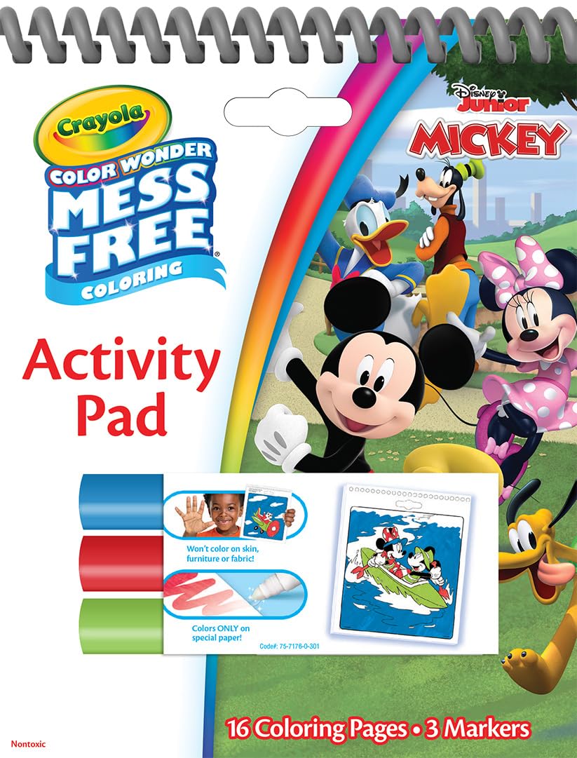 Crayola Color Wonder Mess Free Coloring Activity Set (30+ Pcs)