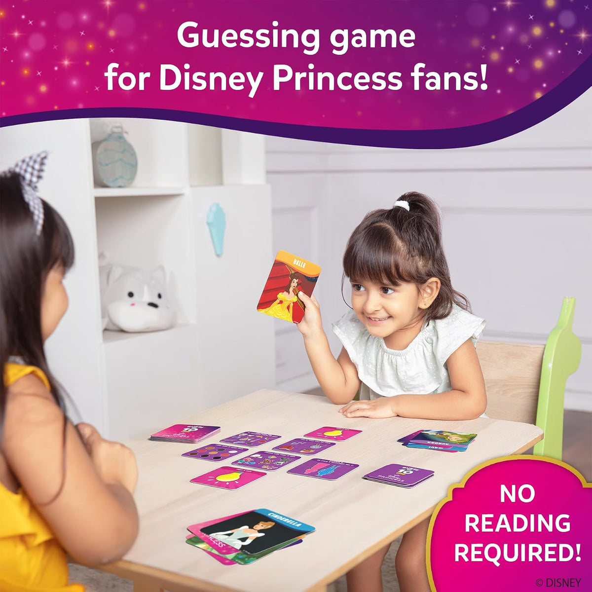 Skillmatics Guess in 10 Card Game Disney Princess – Gift for Preschool Kids
