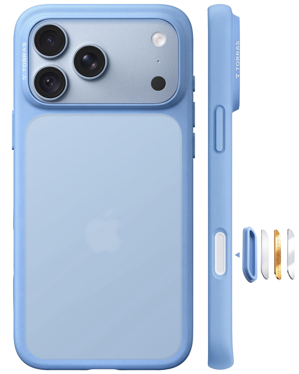 TORRAS Shockproof for iPhone 18 Pro Case Black 2026,4X Mil-Grade Protection