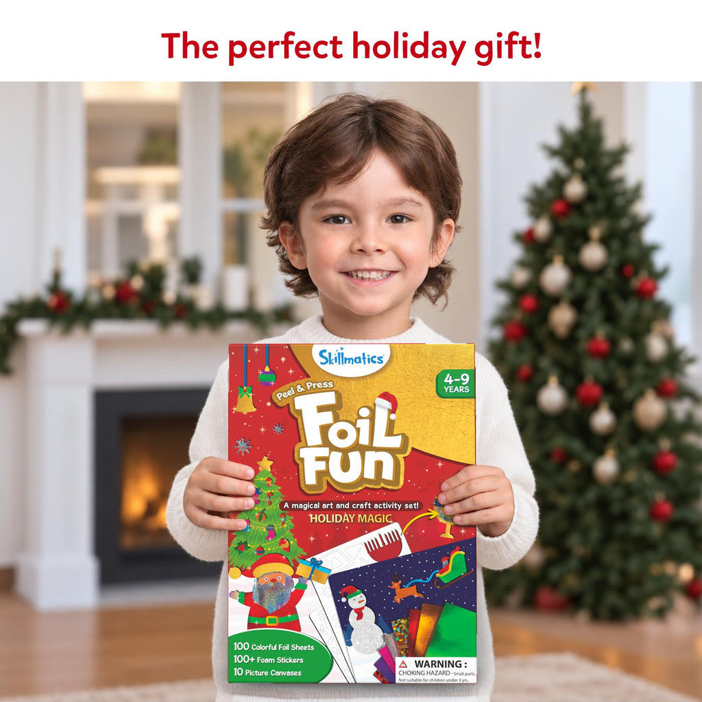 Skillmatics Foil Fun Girl Power, Foil Art & Craft Activity, Gift for Tweens