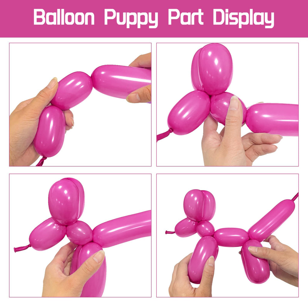 100Pcs clear 260 Balloons Clear Long Skinny Latex Balloon for Animal Ballons, Premium Quality Balloons for Beginners Baloons Making Kid's Carnivals Party Decoartion