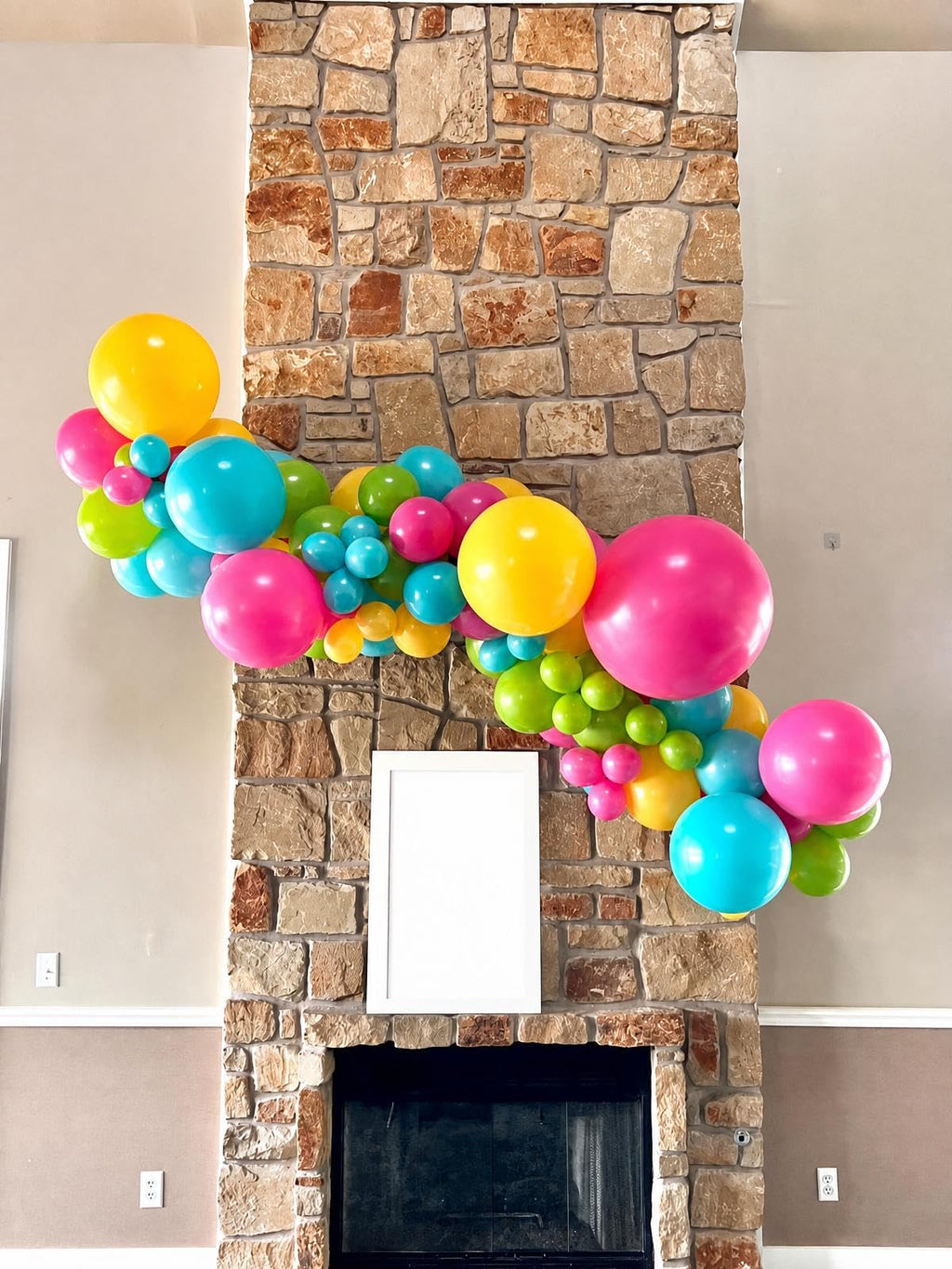 Rose Gold and Black Balloons for Bridal Shower Women Birthday Decorations