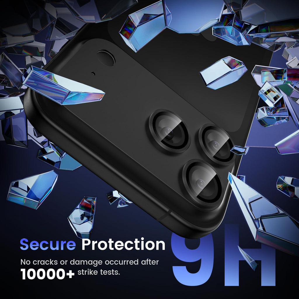 Tensea for iPhone 16 Pro Max/16 Pro/14 Pro Max/14 Pro Camera Lens Protector
