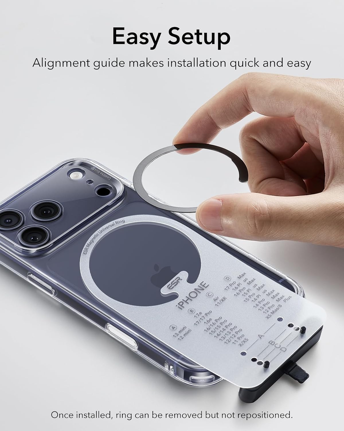 ESR for MagSafe Wallet, 5 Card Holder for Phone Case, RFID Blocking