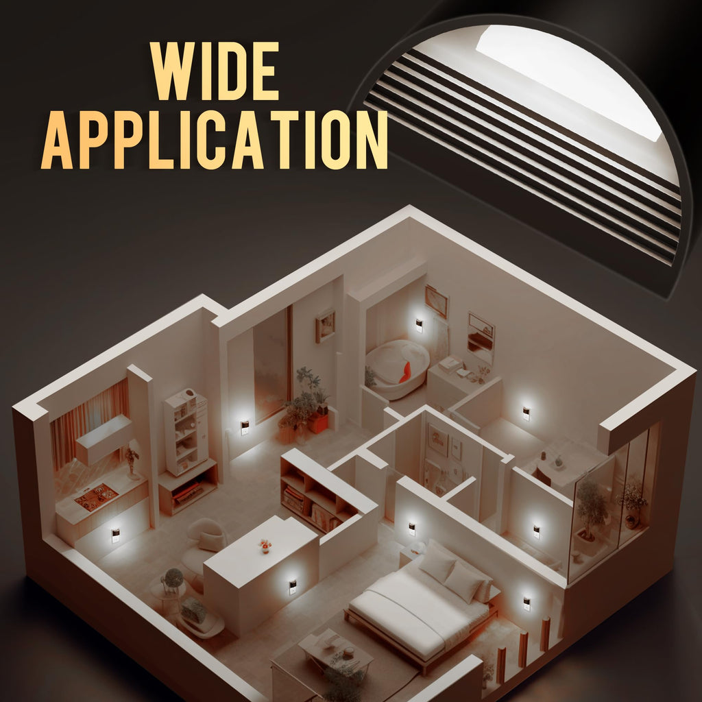 DORESshop Night Light, Night Lights Plug into Wall, Adjustable, 3000K