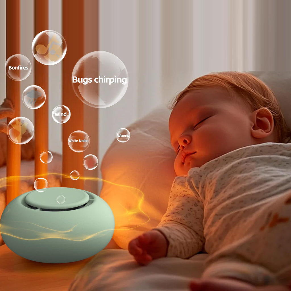 Portable Baby Sound Machine & Essentials for Babies & Kids-Blue