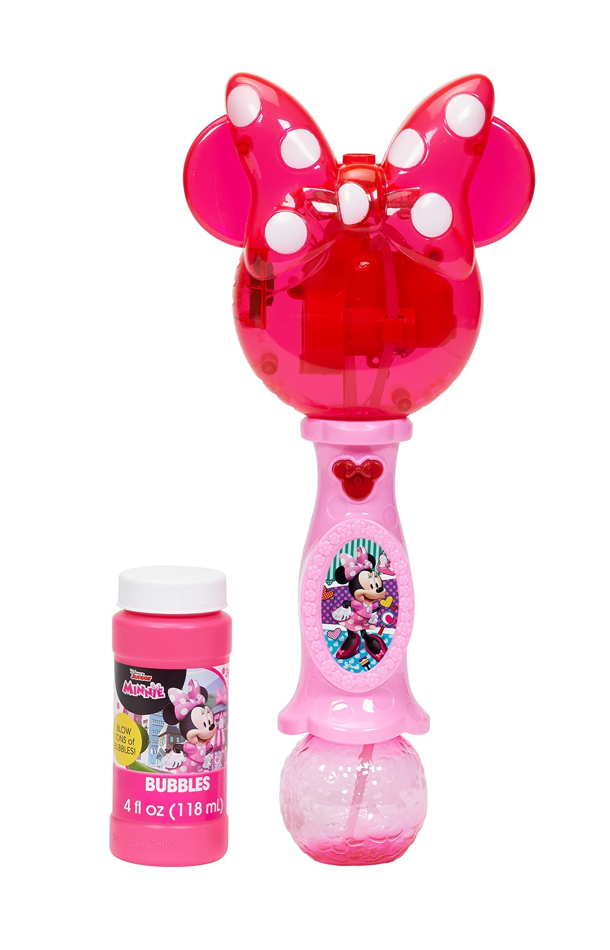 Little Kids Paw Patrol Marshall Light and Sound Musical Bubble Wand, Includes Bubble Solution