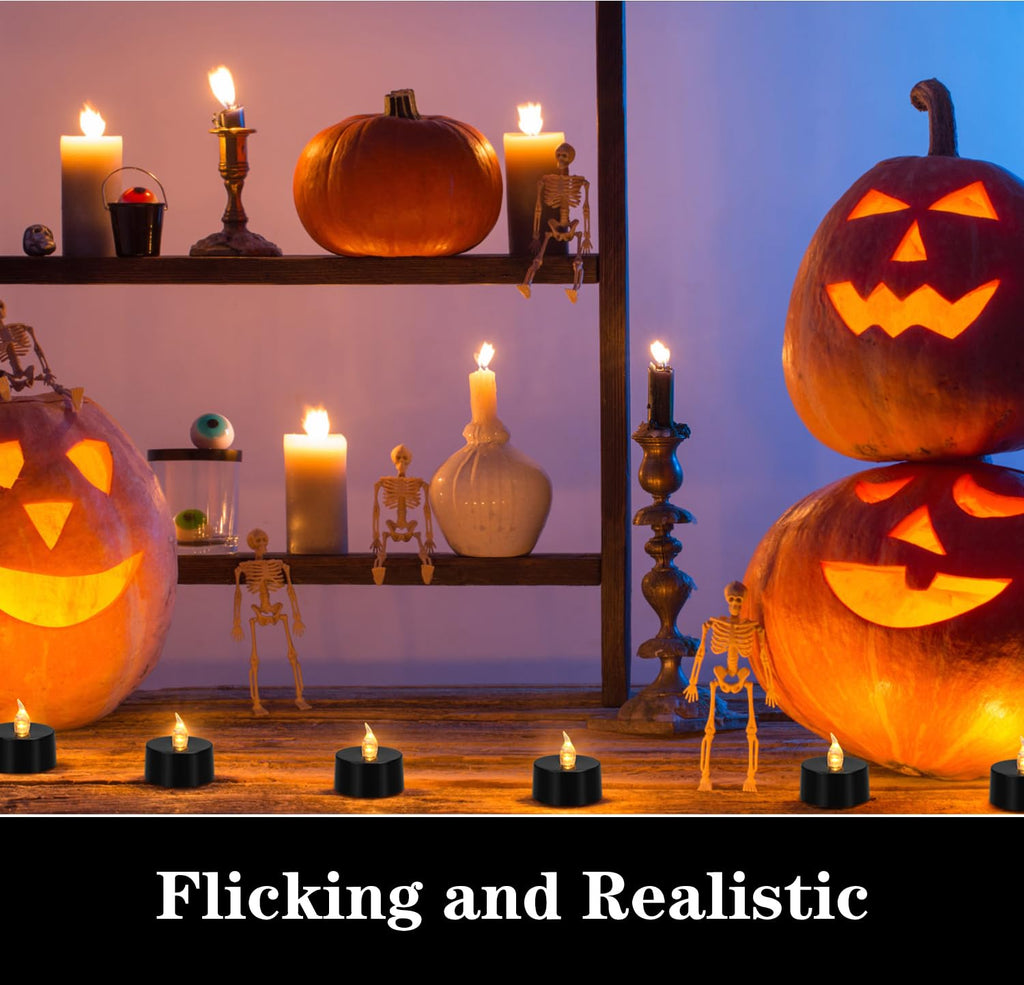 KOABY 12/24/50/100/200/400 Pack LED Tea Lights