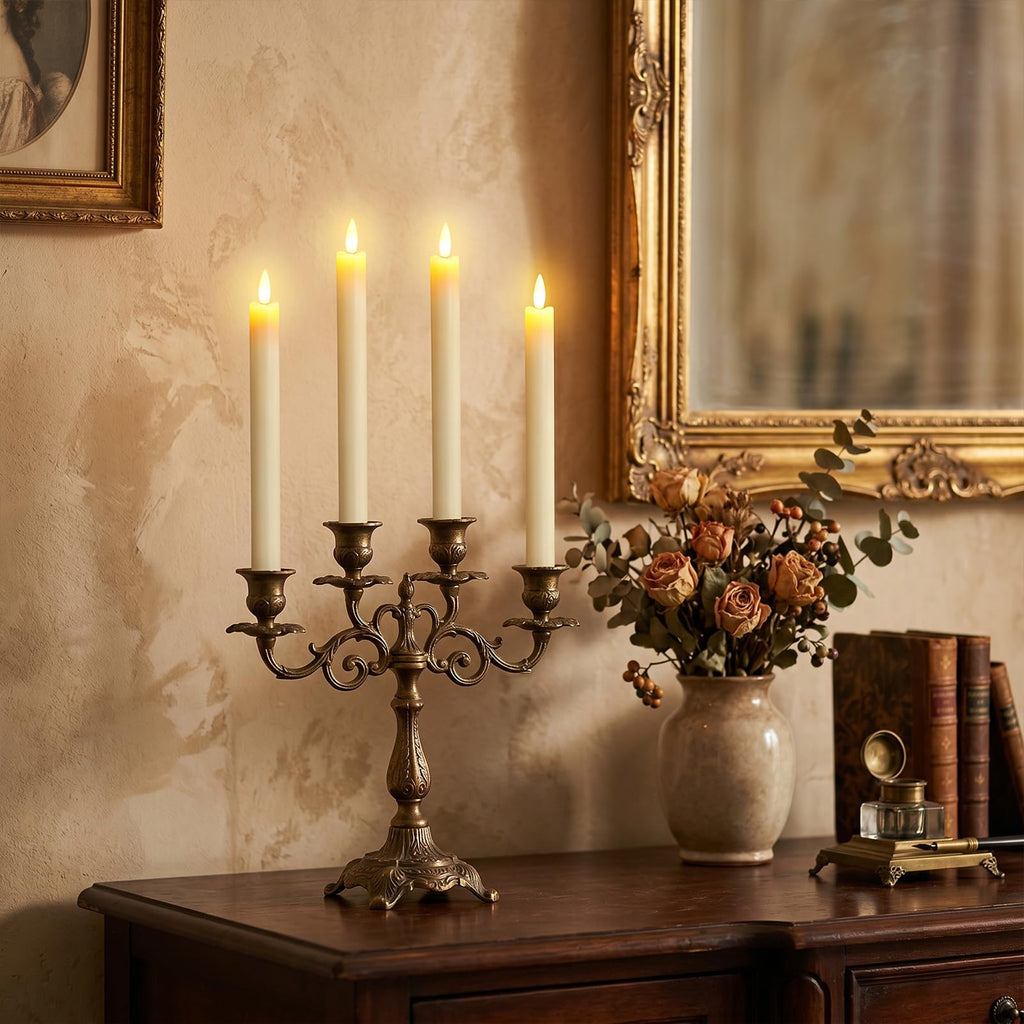 GenSwin 10.8" Flameless Floating Candles Wand Halloween Decorations