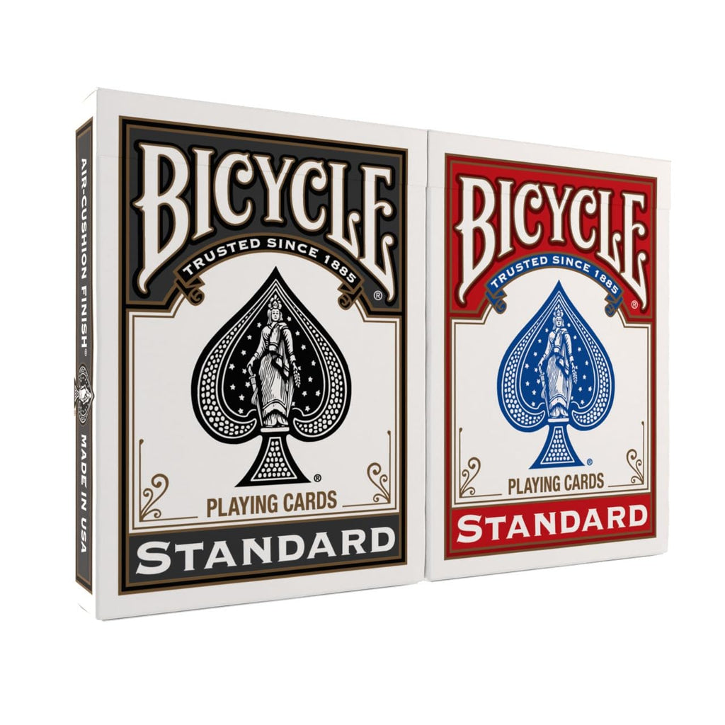 Bicycle Playing Cards 2 Pack Standard Poker Size Red and Blue