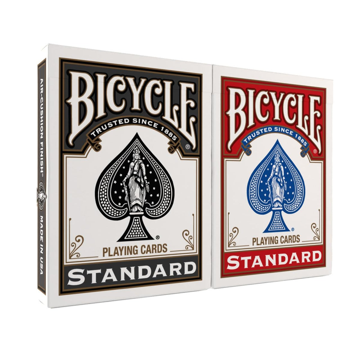 Bicycle Playing Cards 2 Pack Standard Poker Size Red and Blue