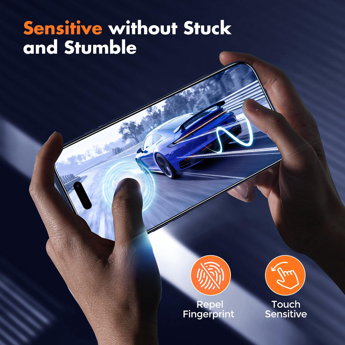 UNBREAKcable 3-Pack Screen Protector for iPhone 16 Pro Max, Full Coverage