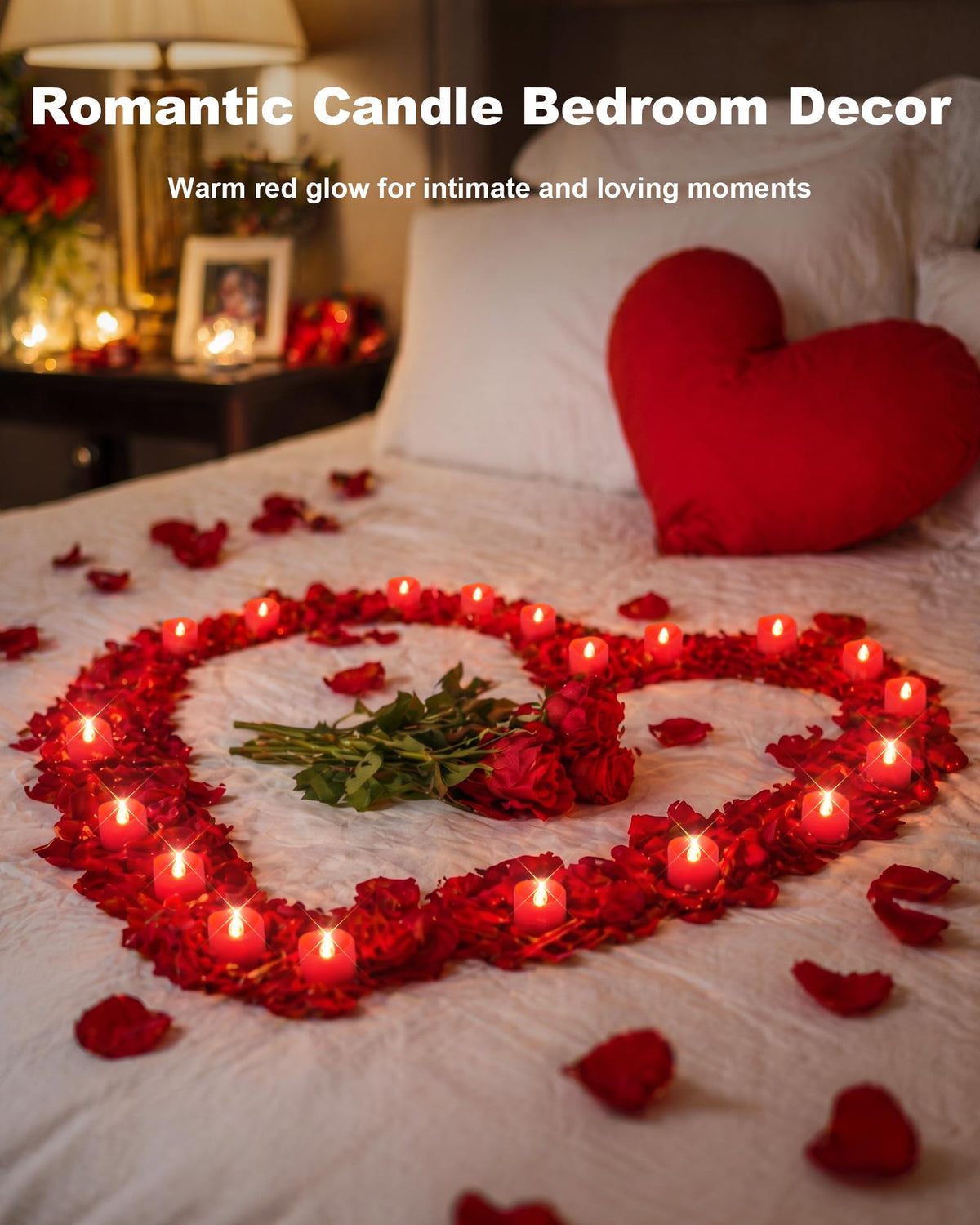Homemory 24Pcs Flickering Flameless Candle Battery Operated, 200+Hours Fake Electric LED Tea Lights for Votive, Centerpiece Table Decorations, Wedding, Aniversary, Halloween, Christmas