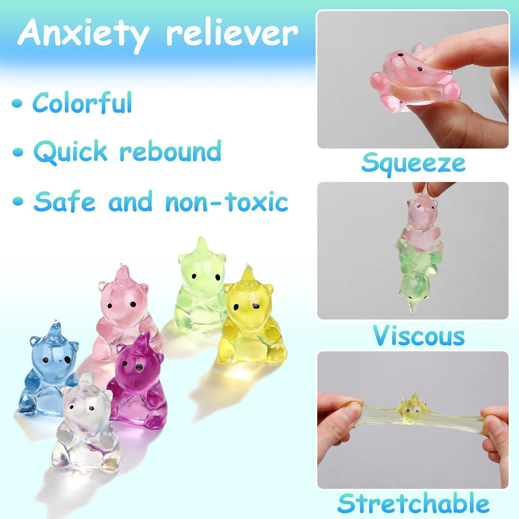 Stress Relief Toy Taba Cat Paw Toys, 24Packs Mini Squeeze Toy Paw, Handmade Soft Cute Sensory Toys, Bouncy Stretchable Springy Relaxation Toys for Children Gifts