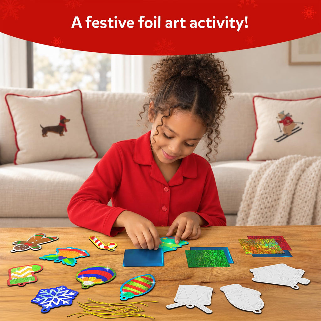 Skillmatics Foil Fun Girl Power, Foil Art & Craft Activity, Gift for Tweens