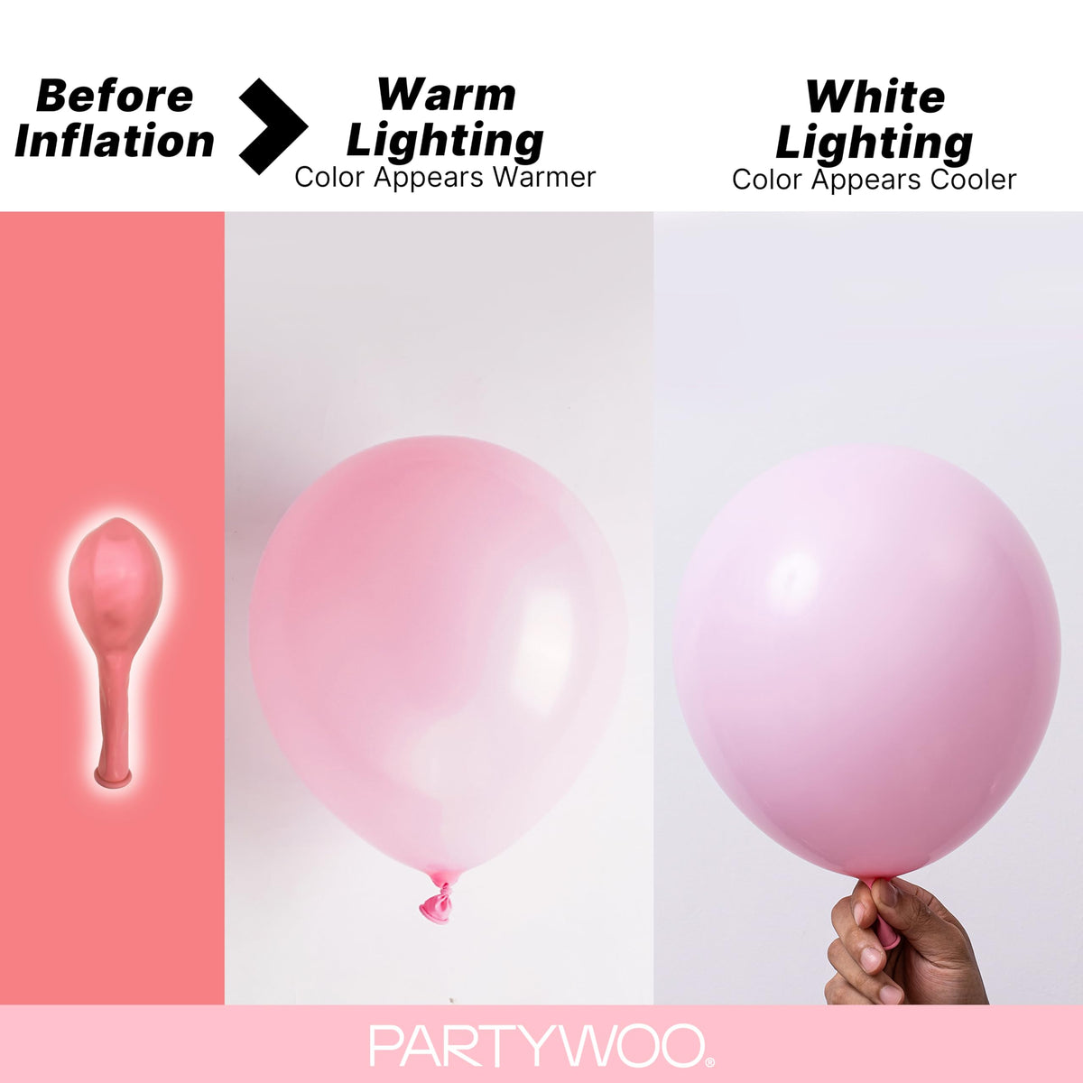 PartyWoo Lavender Balloons 127pcs Light Pastel Purple Lilac Different Sizes