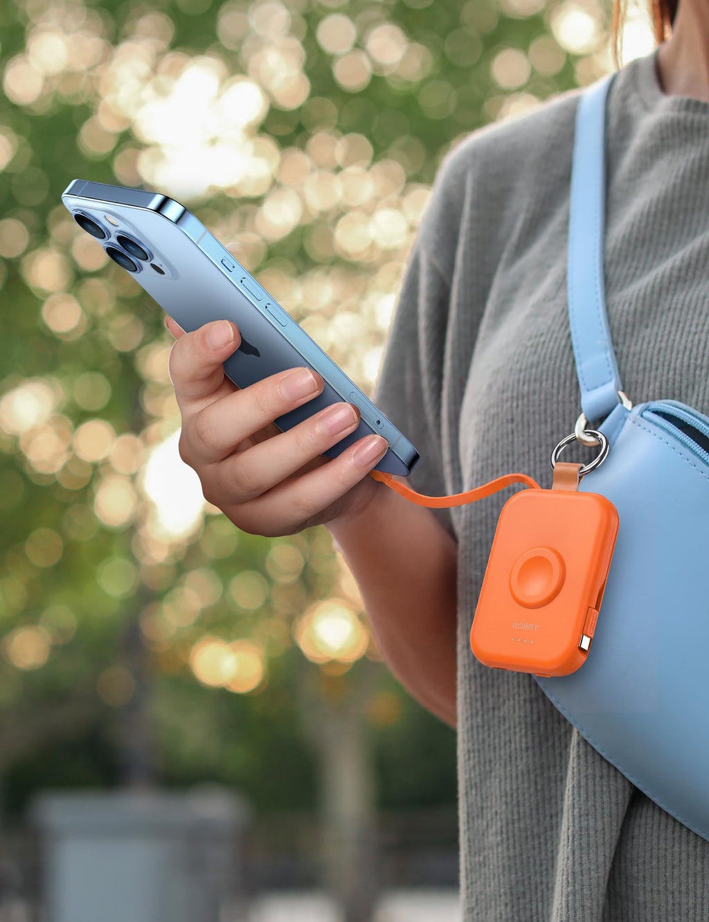 RORRY CharmGo Portable Charger, 5000mAh Portable Charger Power Bank