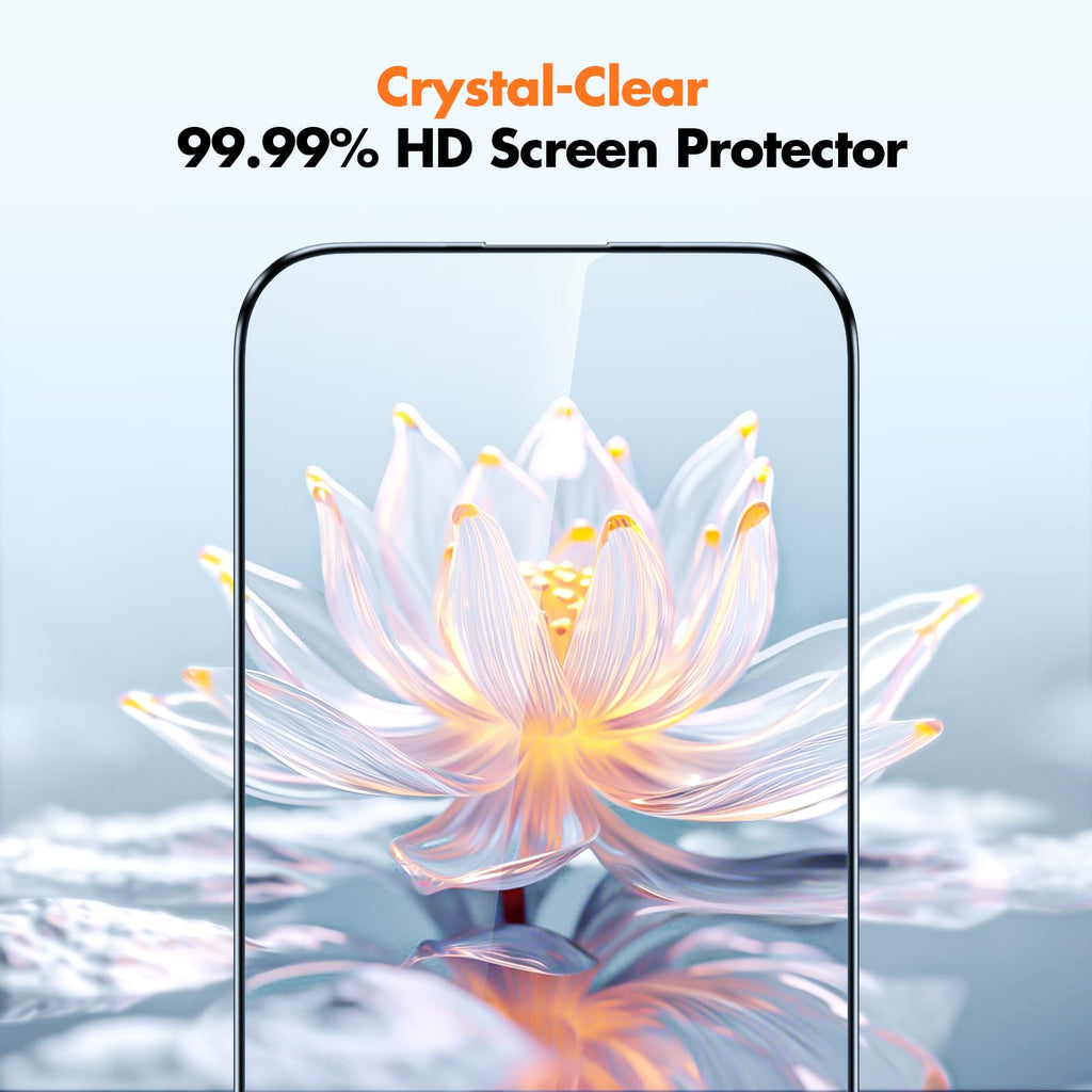 UNBREAKcable 3-Pack Screen Protector for iPhone 16 Pro Max, Full Coverage