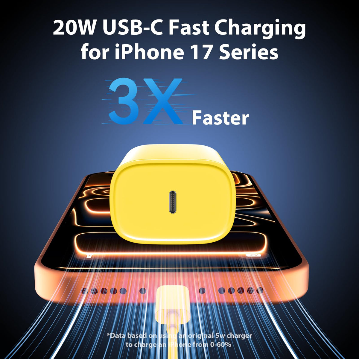 iPhone 18 17 16 15 Charger Fast Charging Type C Chargers USB C Cable 10FT