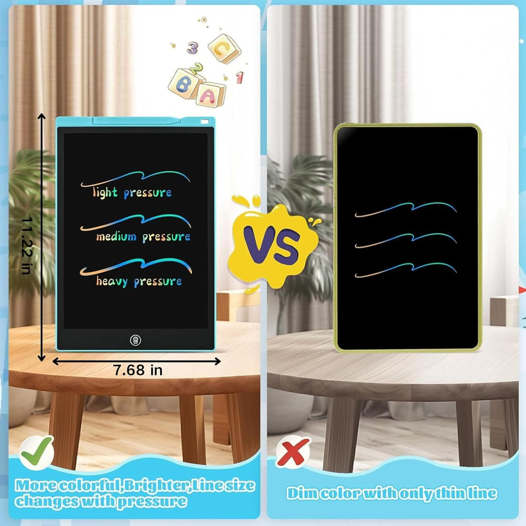 EooCoo Kids Travel Essential 12 Inch LCD Writing Tablet, 2 Pack