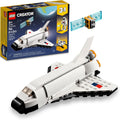 LEGO Creator 3 in 1 Space Shuttle Toys - Space Toys Building Set for Boys & Girls, Ages 6+ - Option to Build 2 Spaceships or Astronaut - Educational Gift for Kids Birthday & Holidays - 31134