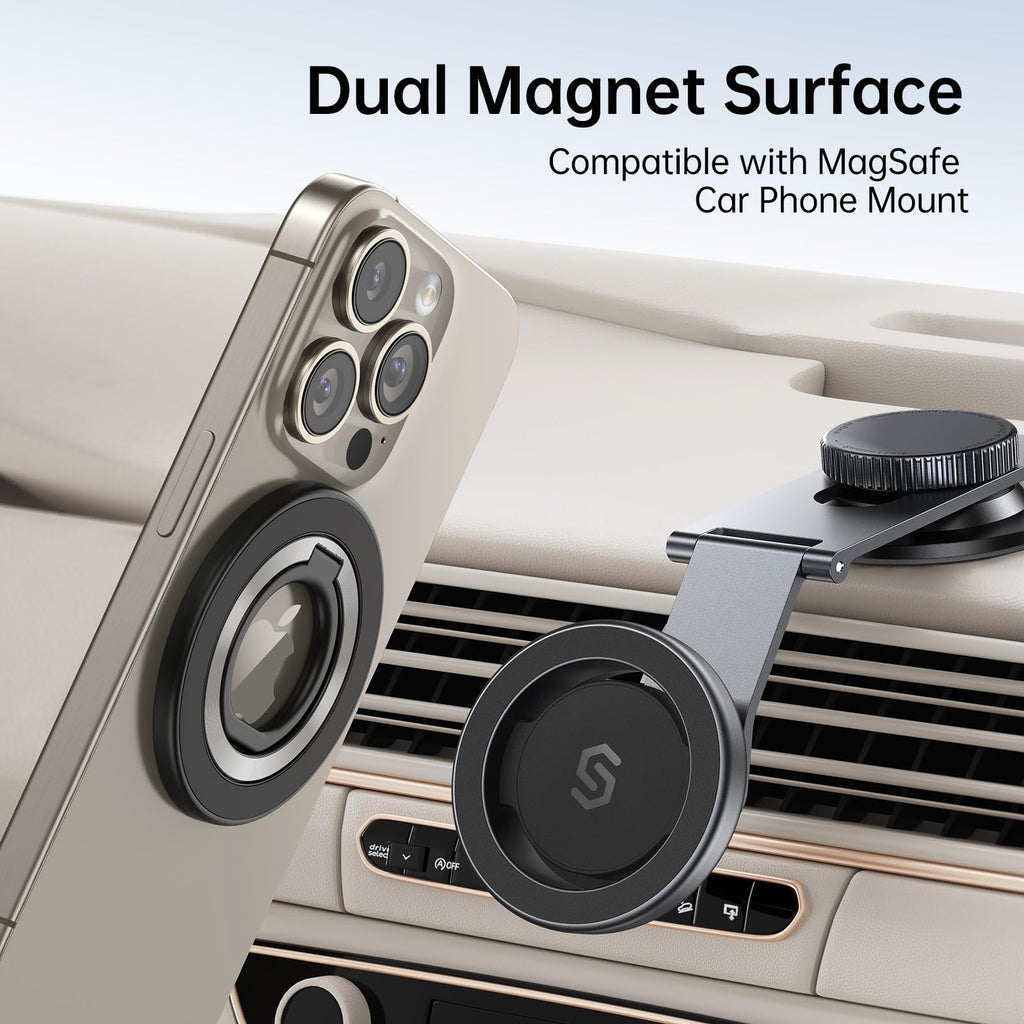 SYNCWIRE for MagSafe Phone Grip, Magnetic Phone Ring Holder Stand Kickstand