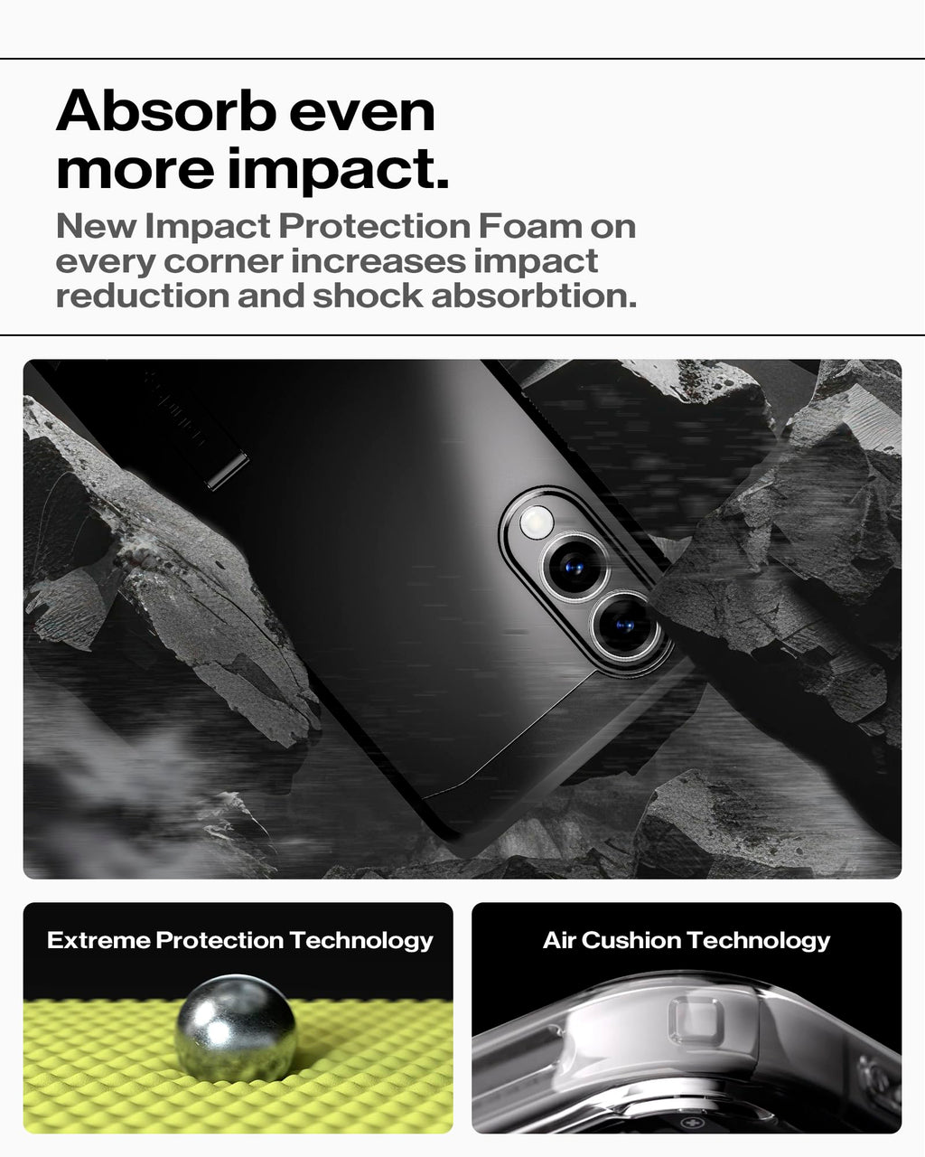 Spigen for Galaxy S25 Plus Case, Tough Armor MagFit [Kickstand] [Compatible with MagSafe] [Military-Grade Protection] - Black