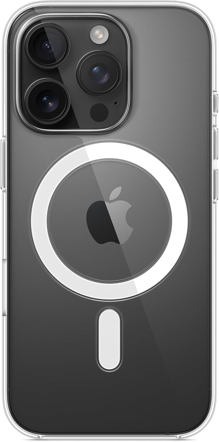 Apple iPhone 16 Pro Max Silicone Case with MagSafe and Camera Control: Lightweight Phone Case, Wireless Charging Compatible, Smooth Matte Finish, Black