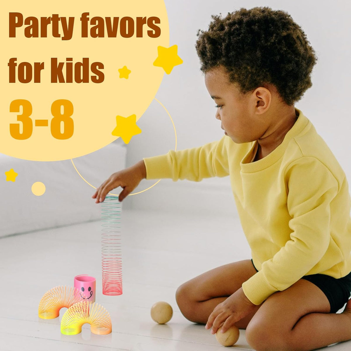 Cocurb 256 PCs Mini Spring Party Favors for Kids 4 to 8, 4 Assorted Designs