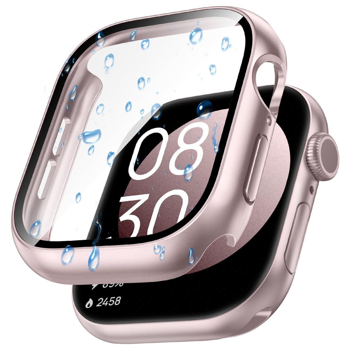 Goton IP67 Waterproof Case with Glass for Apple Watch Series 11/10 46mm